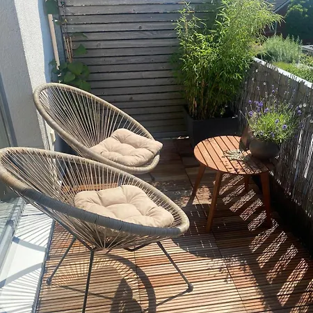 Charme & Comfort Citymaisonette Wohlfuehloase Mit Dachterrasse &
