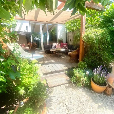 Villa Charme & Comfort Citymaisonette Wohlfuehloase Mit Dachterrasse &